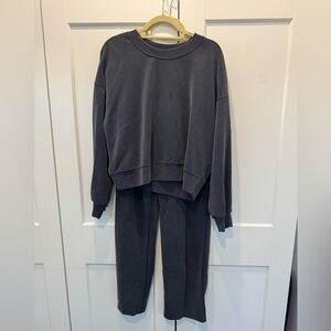 lululemon athletica Gray Lounge Set